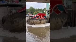 Ghe gỗ vượt CốngBoat crossing the dam [upl. by Madeline]