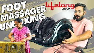 Lifelong Foot Massager Machine  Best Lag Massager  Lifelong Foot Massager Unboxing And Review [upl. by Tahp]