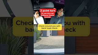 Three Point Turn  How to Do a 3 Point Turn Driving Lesson [upl. by Woodson979]