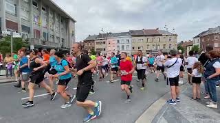 Jogging de La Louvière  19 juin 2022  Départ des 11 km [upl. by Aurie]