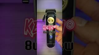 kemei New model 8w wwwkemeioficialcombr barbershop clippers trimmer barber [upl. by Manus]