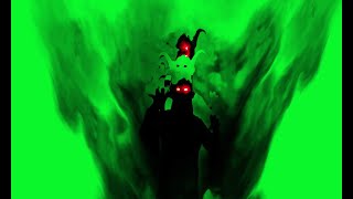 Demon with smoke and red eyes  free Green Screen [upl. by Chic264]