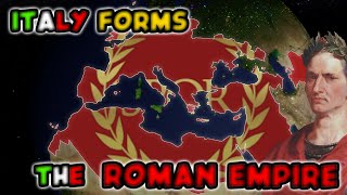 Italy demolishes Europe and reforms the Roman Empire  Roblox Rise of Nations [upl. by Stoops142]