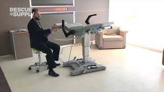 HNT Medical Podiatry Exam Chair on Rescue Supply [upl. by Brendis]