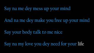 Essence  WizKid ft Tems karaoke version [upl. by Pennie541]