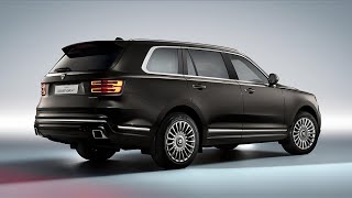 All New 2023 Aurus Komendant is a Russian RollsRoyce SUV [upl. by Lennaj]