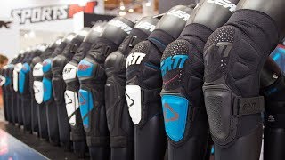 Leatt Knieprotektoren 2019 Update bei den Knee Guards Eurobike 2018 [upl. by Akinert]