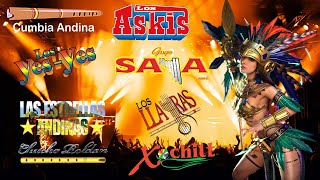 ANDINAS MIX 90s  CUMBIAS ANDINAS PARA BAILAR  SAYA LLAYRAS LOS YESYES XOCHILT PERLA ASKIS [upl. by Berthold]