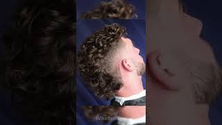 Curly Mullet  Mens Haircut haircut haircuts menshaircut [upl. by Coveney]