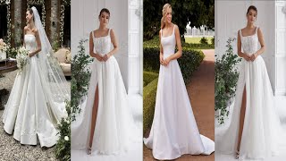 Trendy Wedding Dress Ideas I Unique Wedding Dresses 2024 I Latest Bridal Gowns for Modern Brides [upl. by Dnama]