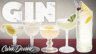 Great Gin Cocktails 3 classics a refreshing twist and a favourite to finish [upl. by Deste]