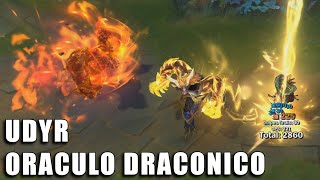 Udyr Oráculo Dracônico REWORK 2022  Spotlight PREVIA [upl. by Julieta]