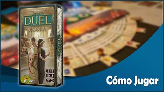 7 Wonders Duel Agora  Comentarios y Cómo Jugar [upl. by Marvel113]