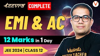 JEE Mains 2024  Teevra Series  EMI amp AC  Free Crash Course  Vinay Shur Sir [upl. by Kaine]