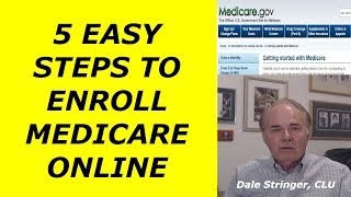 5 Easy Steps To Enroll Medicare Online [upl. by Giulio]