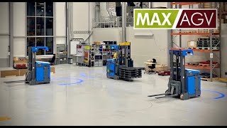 MAXAGV  FX20C  Counterbalanced Forklift AGV  Automated Guided Vehicle [upl. by Arymat175]