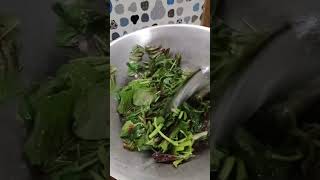 Sayur Bayam masak tumis [upl. by Ita]