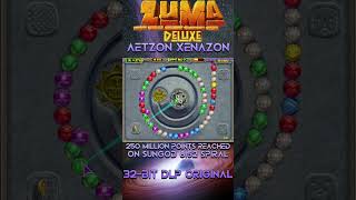 250 Million Points Reached on SunGod 8152 Spiral  Zuma Deluxe 32Bit DLP Original Shorts [upl. by Assenahs]