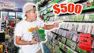 THE 500 GAMESTOP CHALLENGE [upl. by Ahsemaj]