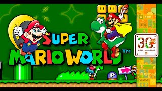 Super Mario World 2023 SNES Fantastic Gameplay with 96⭐️ Exits Completed [upl. by Enej]