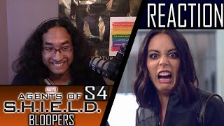 Marvels Agents of SHIELD Season 4 Bloopers Reaction [upl. by Sibella]