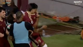 Telasco Segovia Amazing GoalVenezuela vs Brazil11 All Goals and Extended Highlights [upl. by Aliel]