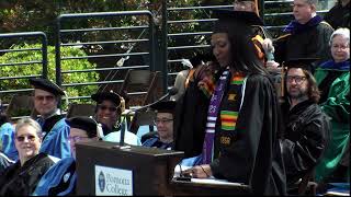 2023 Pomona College Commencement Speech  Student Class Speaker Nasira Watts 23 [upl. by Mond]