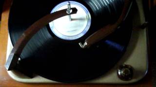 Sparton AMFM Record Player Phonograph Bobby Bare Four strong winds [upl. by Younglove]