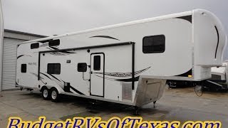 Super Spacious 2014 Work And Play 38ft 5th Wheel Toy Hauler Sleeps 10 [upl. by Bernj]