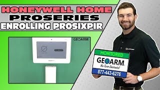 Honeywell Home ProSeries Enrolling PROSIXPIR Motion Detector [upl. by Phalan]