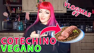 VLOGMAS 7  PROVIAMO A FARE IL COTECHINO VEGANO RICETTA FINITA MALISSIMO [upl. by Freberg615]