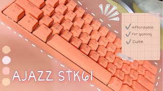 Unboxing AJAZZ STK61  Affordable Mechanical Keyboard  Mashedpotatox [upl. by Fairweather]