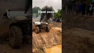 Check Out This Diesel 2KD Toyota Hilux 4x4 From Thailand Crazy Mud Performance [upl. by Wells]