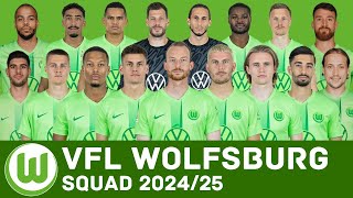 VFL Wolfsburg Full Squad For Season 202425  Wolfsburg  FootWorld [upl. by Griffis]