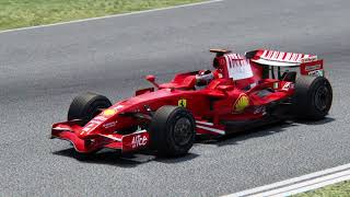 Ferrari F2008 at Okayama in Assetto Corsa [upl. by Dorinda655]