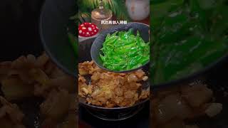 Just this spicy pork the soup in it can be eaten with rice for three bowls Food tutorial DOU a [upl. by Munn]