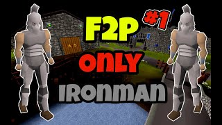 Stronghold of Security  F2P Ironman 1  OSRS [upl. by Ardnwahsal]