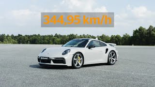 Papenburg3000 🏁  MTM Porsche 911 Turbo S  34495 kmh auf 3000 Metern  Continental Reifen [upl. by Atyekram51]