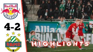 Red Bull Salzburg vs SK Rapid Wien 42 Highlights Goal 4 Austrian Bundesliga 20222023 [upl. by Alvy]