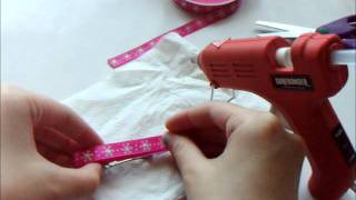 How to Make Accessories Ribbon Bow Barrette [upl. by Scott518]