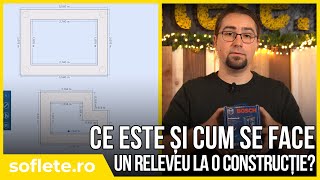 Ce este și cum se face un releveu la o construcție  review de telemetru cu laser [upl. by Loralyn]