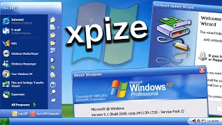 What Windows XP Shouldve Been  XPize Demo [upl. by Nnylidnarb]