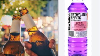 Denatured alcohol methylated spirit rectified spirit commercial alcohol absolute alcohol [upl. by Aicilet875]