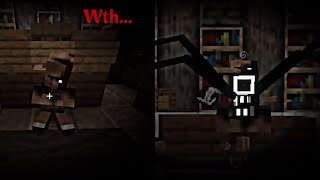 Minecraft  Cave Horror Project  modded Minecraft minecraft modded horrorgaming [upl. by Lavella]