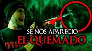 Se nos APARECIO el FANTASMA del Quemado y LLORAMOS al escuchar su sufrimiento una noche CONMOVEDORA [upl. by Airemat]