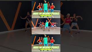 Under the Influence  Piseiro mix  chrisbrown piseiro zumba choreography [upl. by Saylor387]