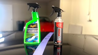 CHEAP VS EXPENSIVE DIY Detail Ceramic Gloss Vs Meguiars Hybrid Ceramic Detailer [upl. by Ardekal]