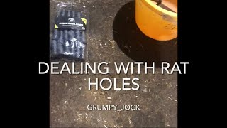 Blocking Rat Holes  the equipment you need and how to do it [upl. by Corney]