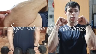 Entreno de Antebrazolos mejores ejercicios que puedes hacer según los gymbros🔥🔥 [upl. by Winston]