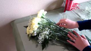 How to Make a Carnation Bouquet [upl. by Dulci]